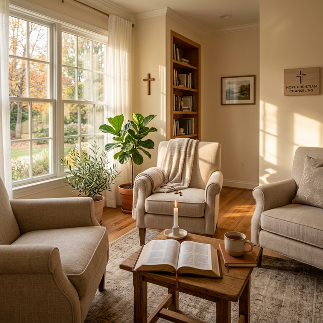 평화로운 상담실